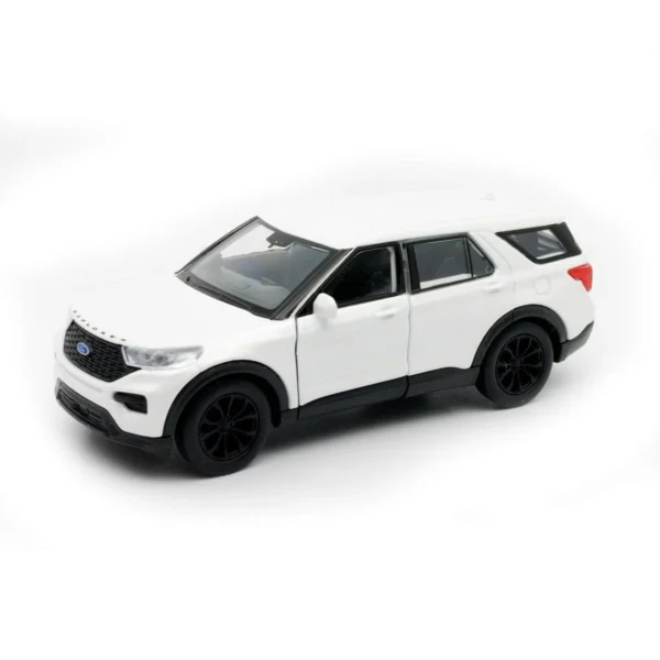 Автомодель - Ford Explorer 2023 (перламутрово-білий, блакитний металік) - Зображення 2