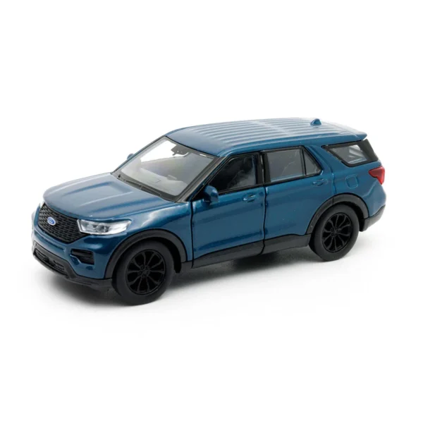 Автомодель - Ford Explorer 2023 (перламутрово-білий, блакитний металік) - Зображення 3