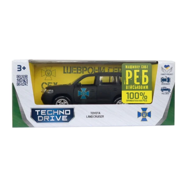 Автомодель серії Шеврони Героїв - Toyota Land Cruiser - ЦСО Альфа - Зображення 6