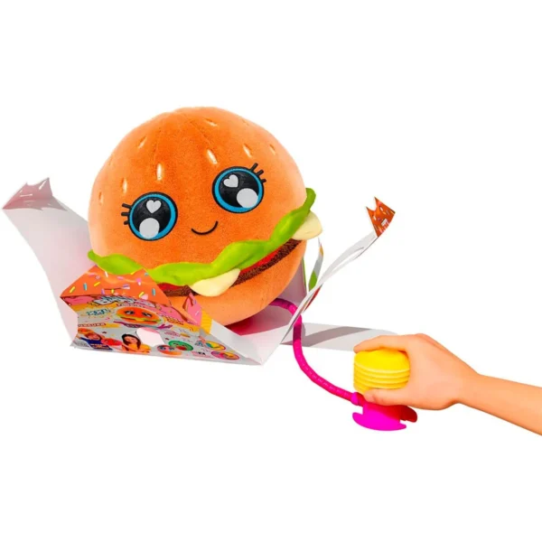 Ігровий набір Biggies серії Little Foodies - Бургер (надувна іграшка, насос) - Зображення 4