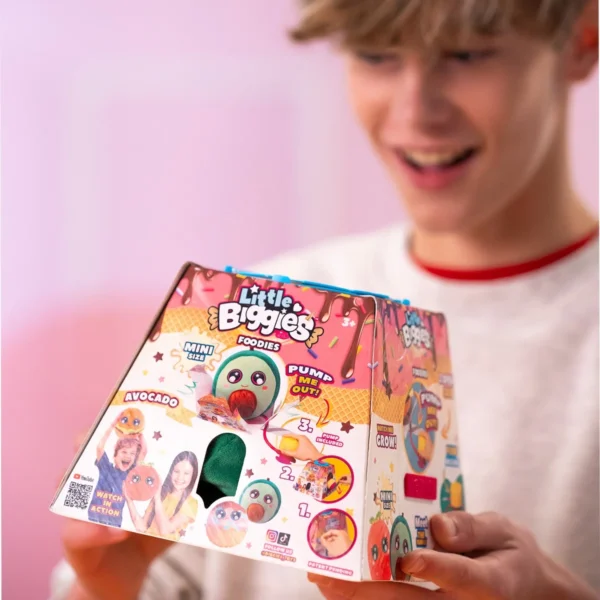 Ігровий набір Biggies серії Little Foodies - Морозиво (надувна іграшка, насос) - Зображення 5