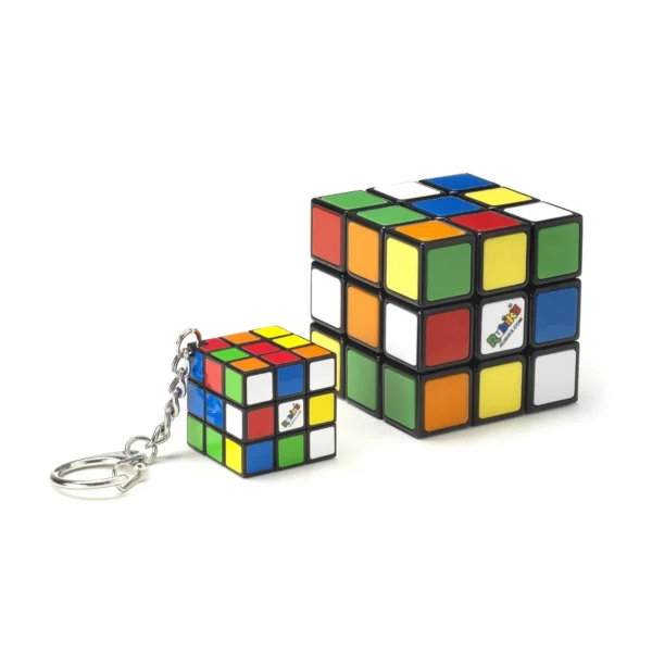 Набір головоломок 3х3 Rubik's Класичне Пакування - Кубик та міні-кубик (з кільцем) - Зображення 3