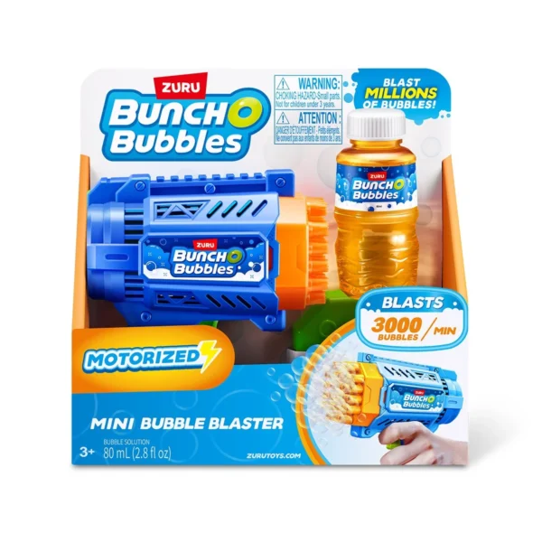 Ігровий набір Bunch O Bubbles серії Mini - Бластер з мильними бульбашками - Зображення 8