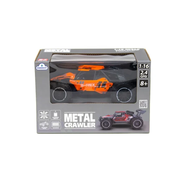 Автомобіль Metal Crawler з р/к – S-Rex (оранжевий, 1:16) - Зображення 6