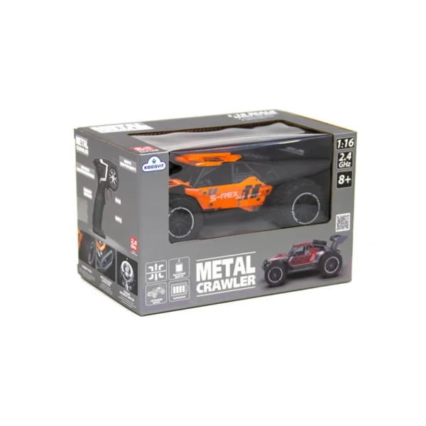 Автомобіль Metal Crawler з р/к – S-Rex (оранжевий, 1:16) - Зображення 7
