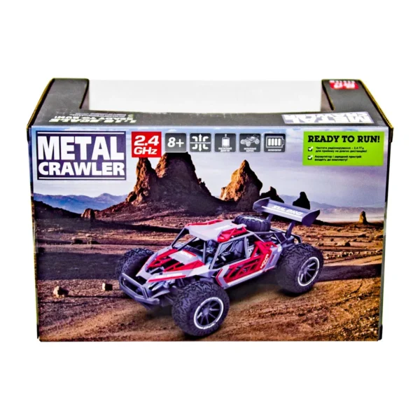 Автомобіль Metal Crawler з р/к – S-Rex (оранжевий, 1:16) - Зображення 13