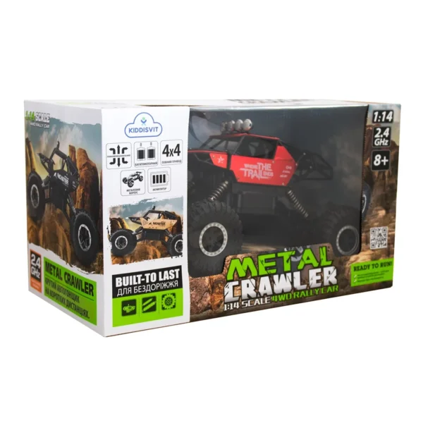Автомобіль Off-road Crawler з р/к – Where the trail ends (червоний) - Зображення 6