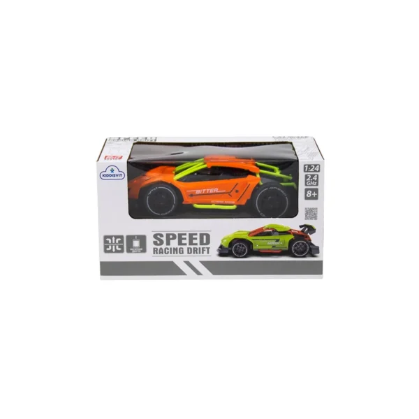 Автомобіль Speed racing drift з р/к – Bitter (оранжевий, 1:24) - Зображення 6