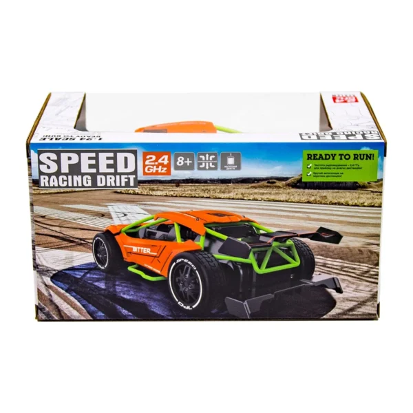 Автомобіль Speed racing drift з р/к – Bitter (оранжевий, 1:24) - Зображення 13