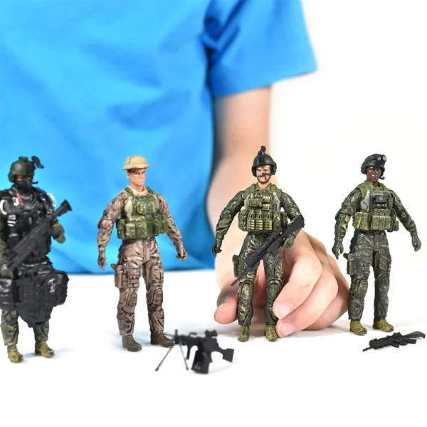 Ігровий набір фігурок солдатів ELITE FORCE  — МОРСЬКІ КОТИКИ (5 фігурок, аксес.) - Зображення 3