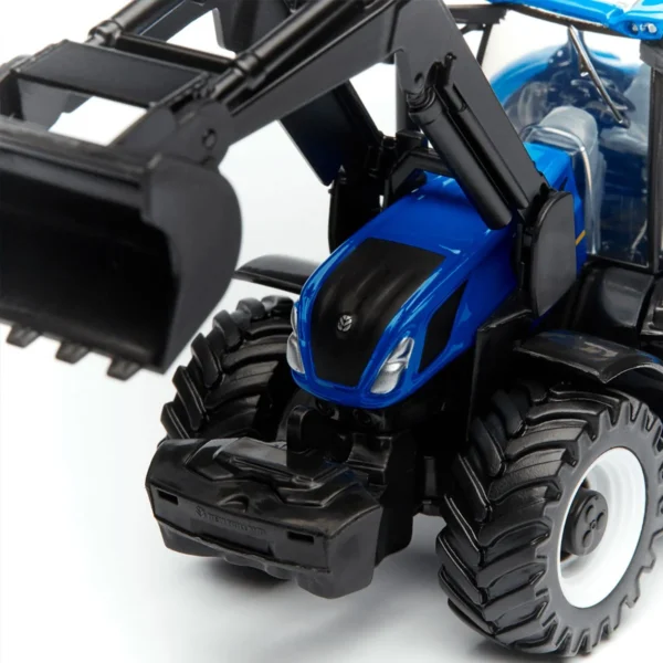 Автомодель серії Farm - Трактор NEW HOLLAND T7.315 з фронтальним навантажувачем (синій, 1:32) - Зображення 2