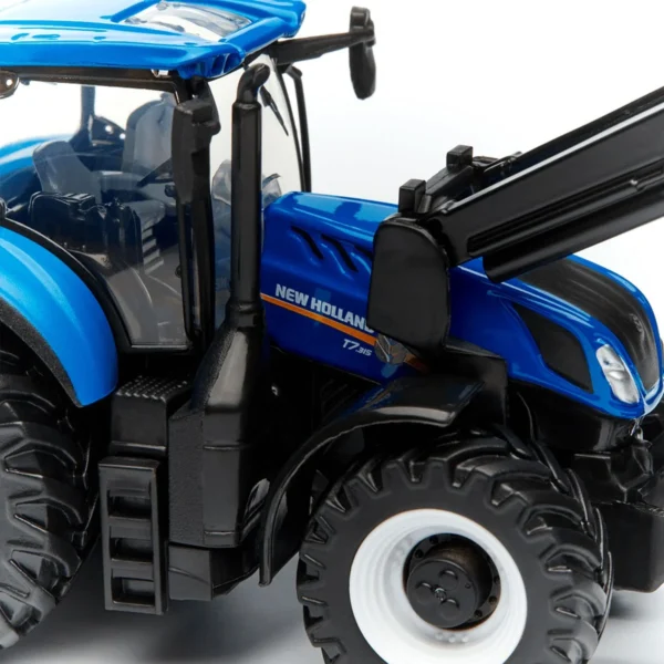 Автомодель серії Farm - Трактор NEW HOLLAND T7.315 з фронтальним навантажувачем (синій, 1:32) - Зображення 3
