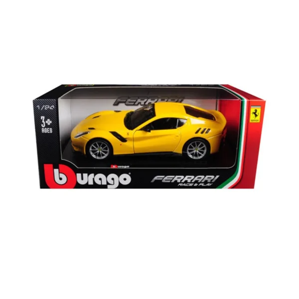 Автомодель - Ferrari F12Tdf (асорті жовтий, червоний, 1:24) - Зображення 3