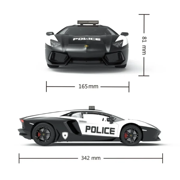 Автомобіль KS Drive на р/к - Lamborghini Aventador Police - Зображення 6