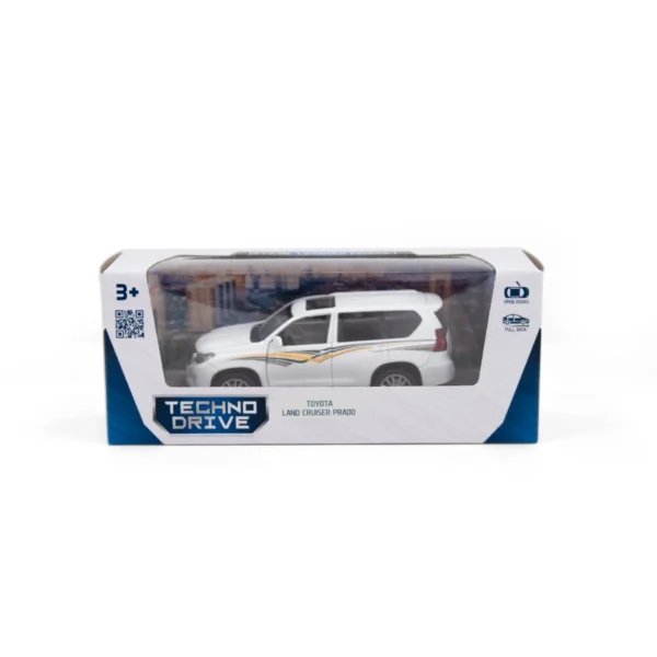 Автомодель - TOYOTA LAND CRUISER (білий) - Зображення 3