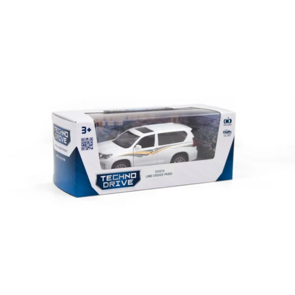 Автомодель - TOYOTA LAND CRUISER (білий) - Зображення 4