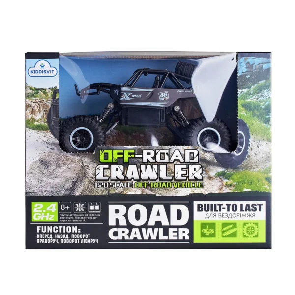 Автомобіль Off-Road Crawler З Р/К - Rock Sport (Чорний) - Зображення 8