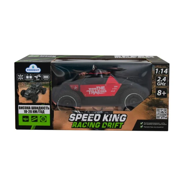 Автомобіль Off-road Crawler з р/к – Race (матовий червоний, 1:14) - Зображення 7