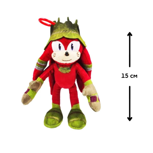 М'яка іграшка на кліпсі Sonic Prime – Наклз - Зображення 2