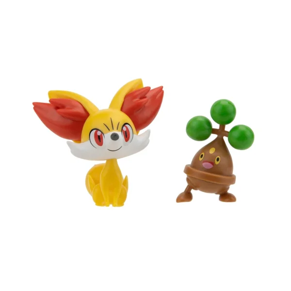 Набір ігрових фігурок Pokemon W16 - Фенекін і Бонслай - Зображення 2