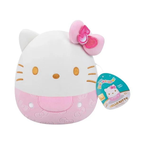 М'яка іграшка Squishmallows – Хелоу Кітті у рожевому (20 cm) - Зображення 7