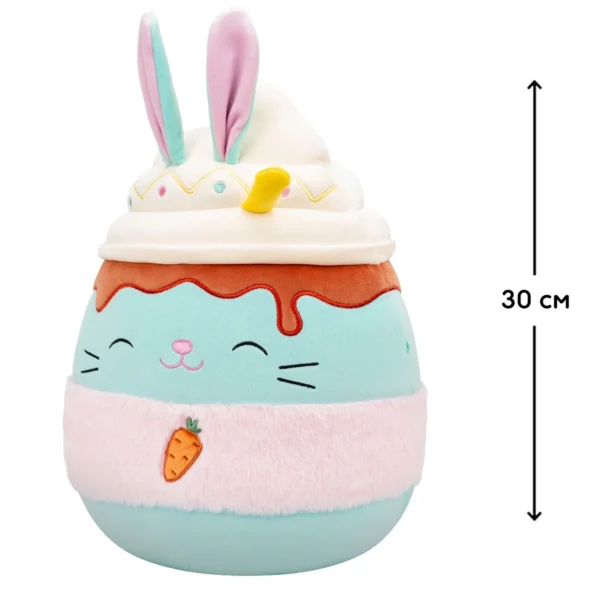М'яка іграшка Squishmallows – Кролик Баттенс (30 cm) - Зображення 2