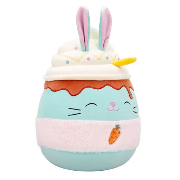 М'яка іграшка Squishmallows – Кролик Баттенс (30 cm) - Зображення 6