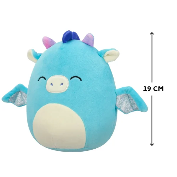 М'яка іграшка Squishmallows – Дракон Тетяна (19 cm) - Зображення 2