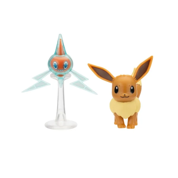 Набір ігрових фігурок Pokemon W17 - Іві та Ротом - Зображення 2