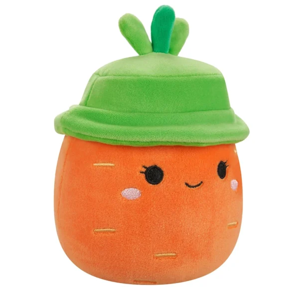 М'яка іграшка Squishmallows - Морквина Кароліна в капелюсі (13 cm) - Зображення 6