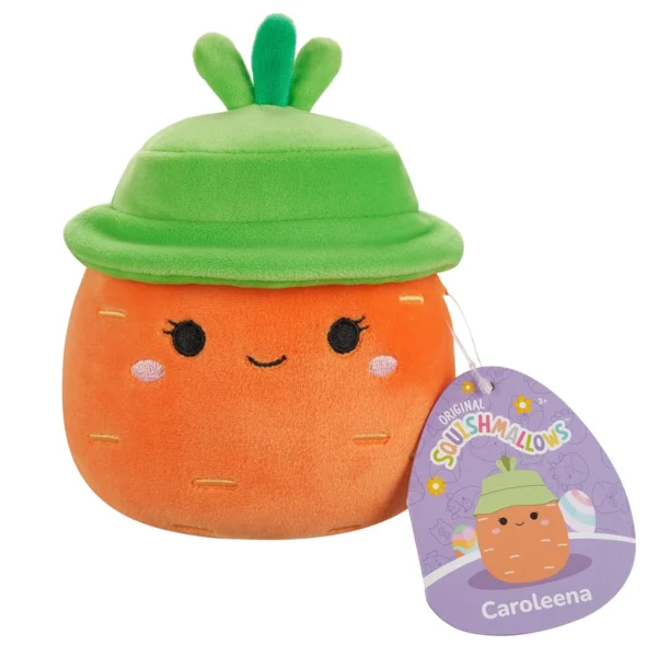 М'яка іграшка Squishmallows - Морквина Кароліна в капелюсі (13 cm) - Зображення 7