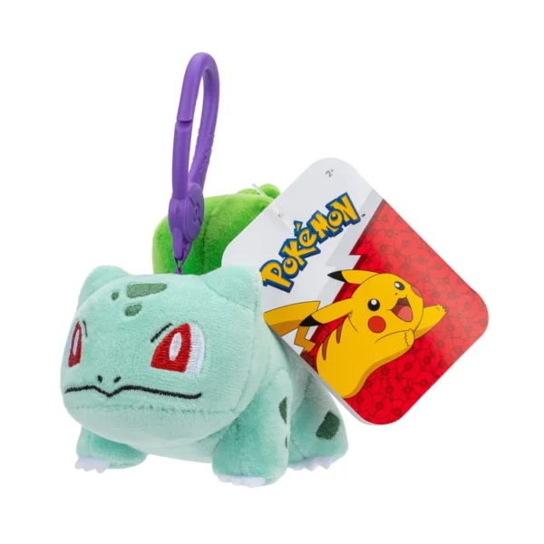 М'яка іграшка на кліпсі Pokemon - Бульбазавр W11 - Зображення 5