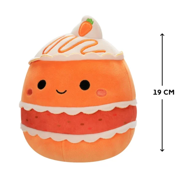 М'яка іграшка Squishmallows - Морквяний тортик (19 cm) - Зображення 2