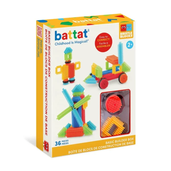 Конструктор серії Bristle Blocks - Будівельник, 36 деталей - Зображення 7