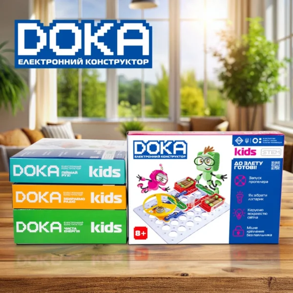 Конструктор електронний Doka До злету готові! - Зображення 9