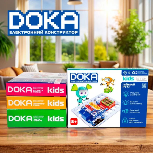 Конструктор електронний Doka Піймай рух! - Зображення 14