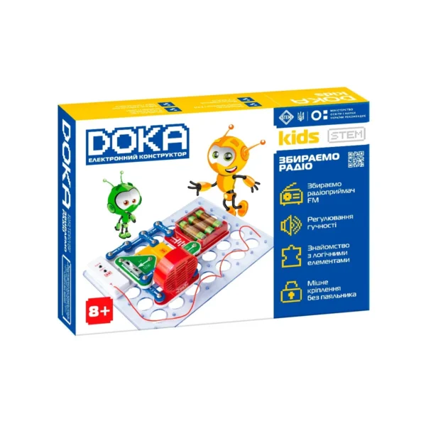 Конструктор електронний Doka Збираємо радіо - Зображення 2