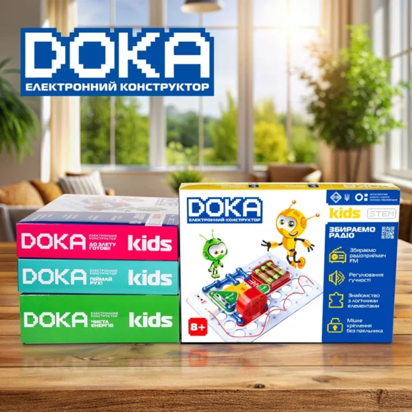 Конструктор електронний Doka Збираємо радіо - Зображення 6