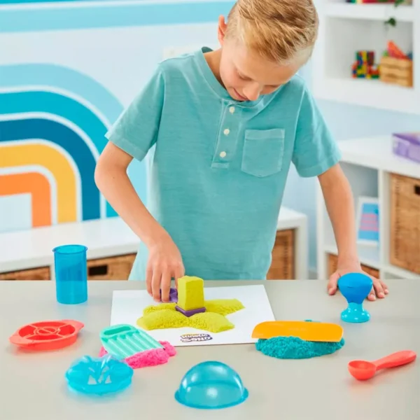 Набір піску для дитячої творчості - Kinetic Sand Кольорові пригоди - Зображення 15