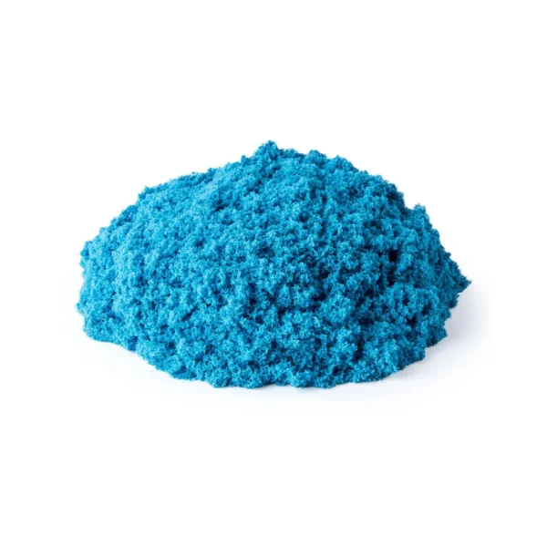 Пісок для дитячої творчості - KINETIC SAND COLOUR (синій, 907 g) - Зображення 2
