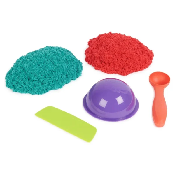 Набір піску для дитячої творчості - Kinetic Sand Барвистий дует - Зображення 4
