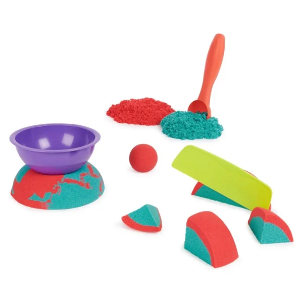 Набір піску для дитячої творчості - Kinetic Sand Барвистий дует - Зображення 8