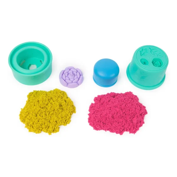 Набір піску для творчості - Kinetic Sand Казкові Квіти - Зображення 2