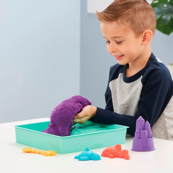 Набір піску для дитячої творчості - Kinetic Sand V2 Замок з піску - Зображення 9