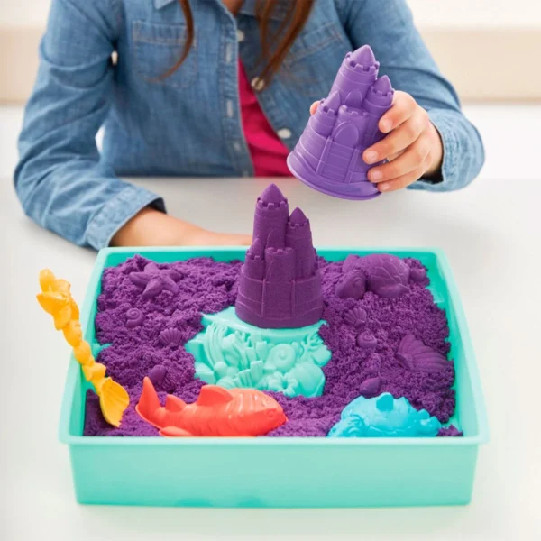 Набір піску для дитячої творчості - Kinetic Sand V2 Замок з піску - Зображення 16