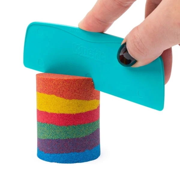 Набір піску для дитячої творчості - Kinetic Sand Веселковий мікс - Зображення 6