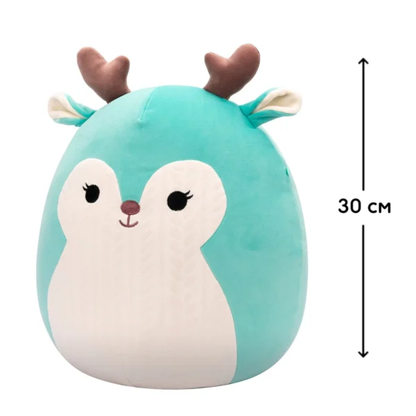 М'яка іграшка Squishmallows – Олень Лопсанг (30 cm) - Зображення 8