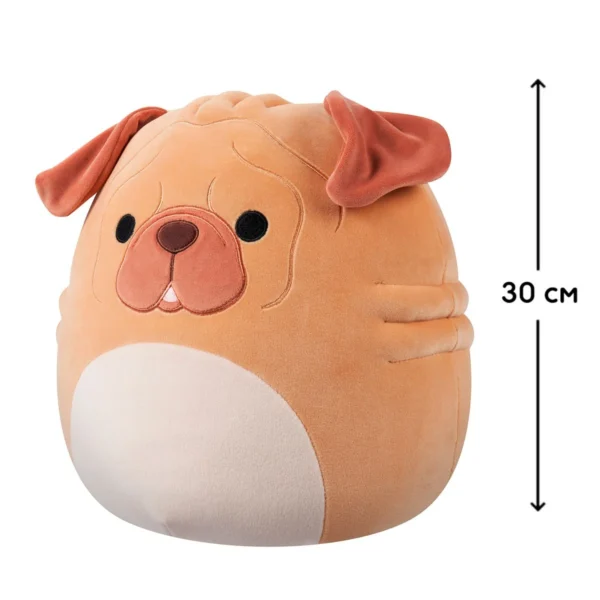 М'яка іграшка Squishmallows – Шарпей Мортон (30 cm) - Зображення 2
