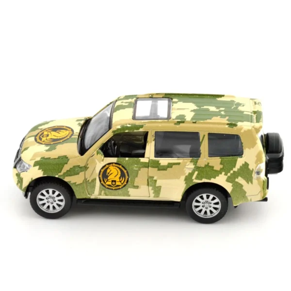 Автомодель серії Шеврони Героїв - Mitsubishi Pajero 4WD Tubro - 47 ОМБр - Зображення 9