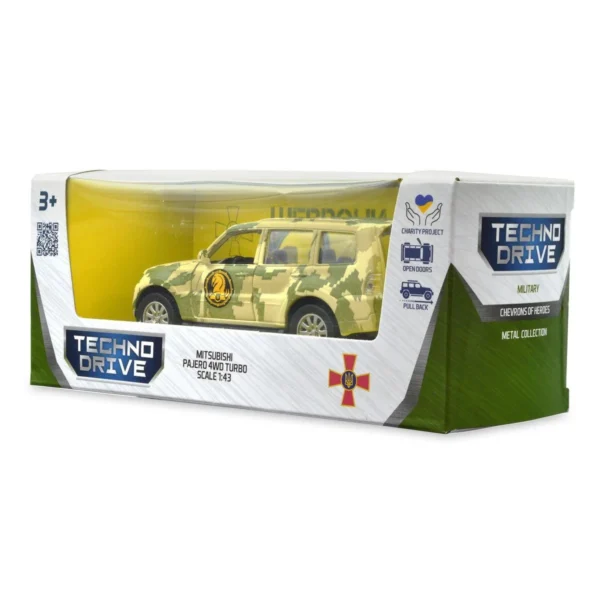 Автомодель серії Шеврони Героїв - Mitsubishi Pajero 4WD Tubro - 47 ОМБр - Зображення 20
